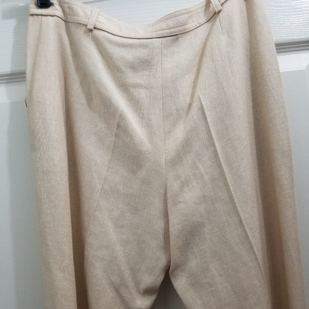 Chanel Silk/Linen/Cashmere Slacks, French 38 US6-8 - Picture 4 of 8